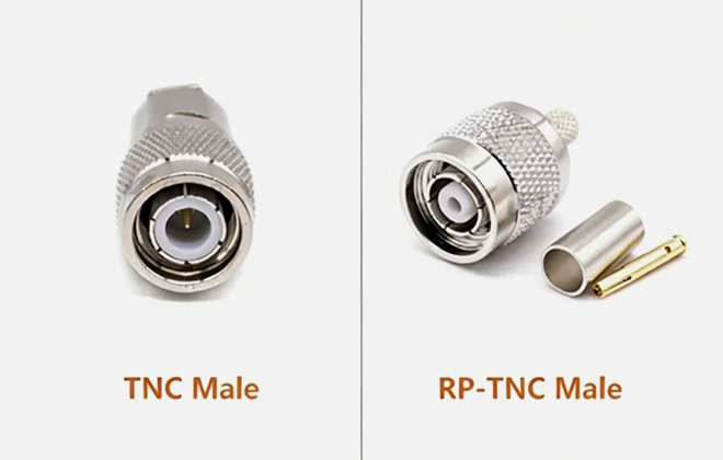 1-2-1 Male, female and polarity of TNC Connector