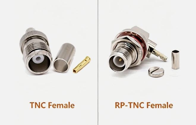 1-2-2 Male, female and polarity of TNC Connector