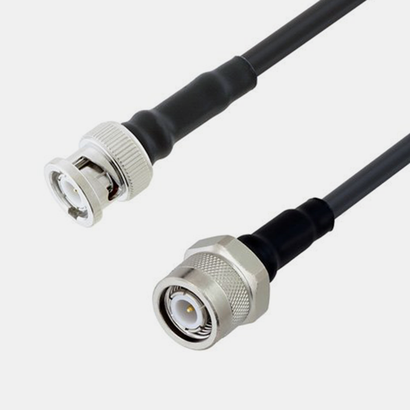 BNC male to TNC male low loss cable